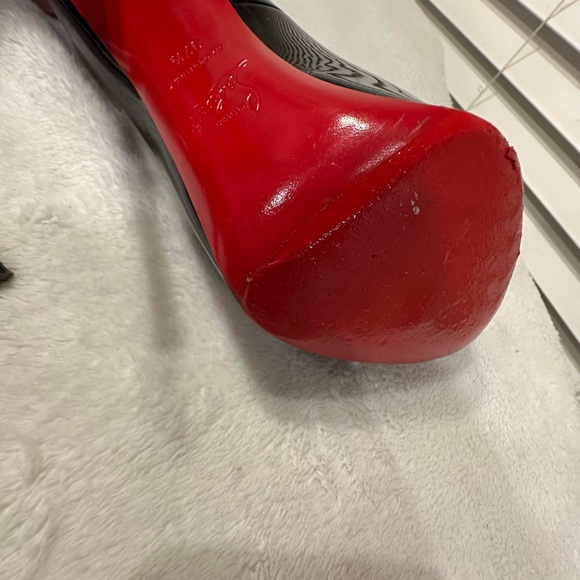 Christian Louboutin Patten Leather Heels - Picture 7 of 10